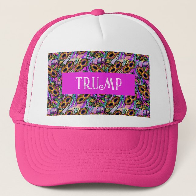 TRUMP 2024 TRUCKER HAT (Front)