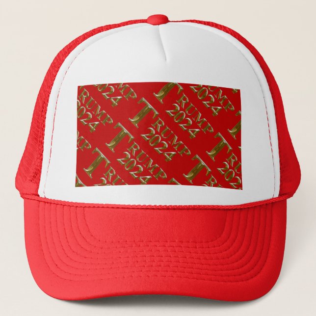 TRUMP 2024 TRUCKER HAT (Front)