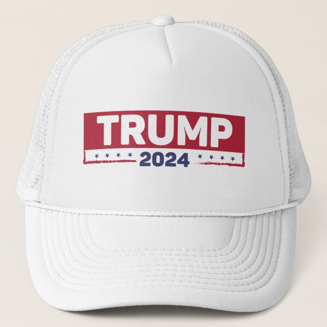 Trump 2024 trucker hat (Front)