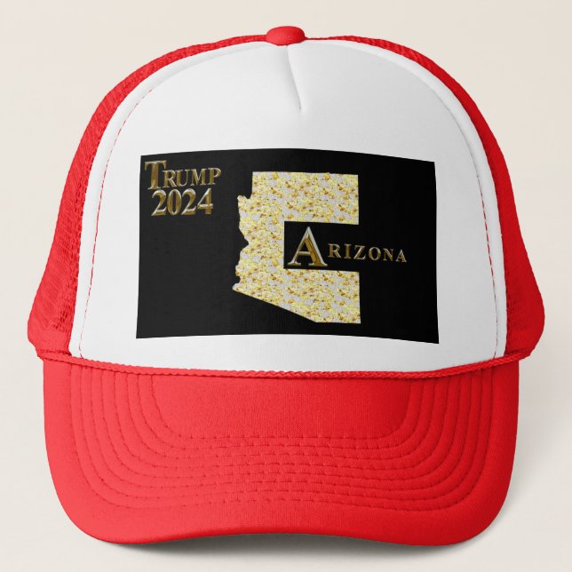 TRUMP 2024 TRUCKER HAT (Front)