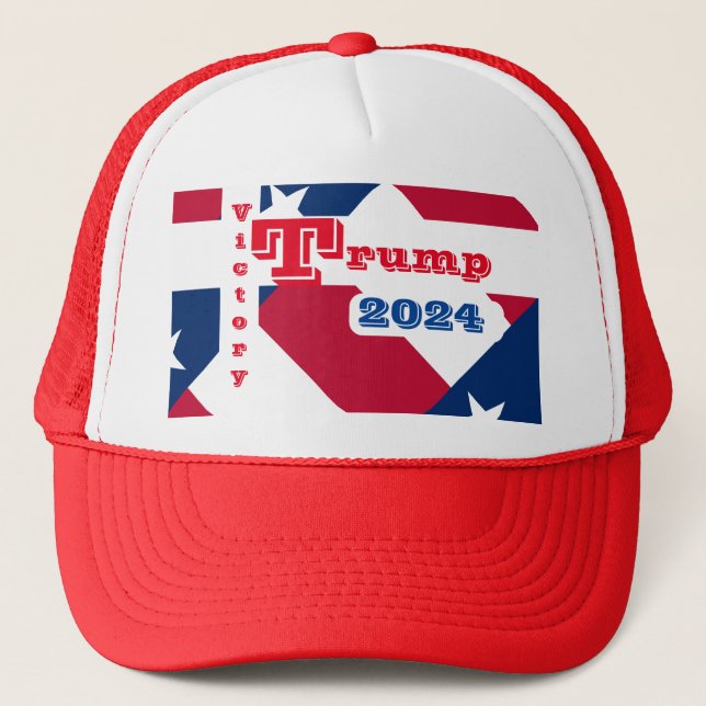 TRUMP 2024 TRUCKER HAT (Front)