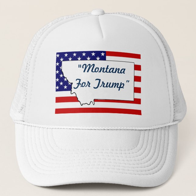 TRUMP 2024 TRUCKER HAT (Front)