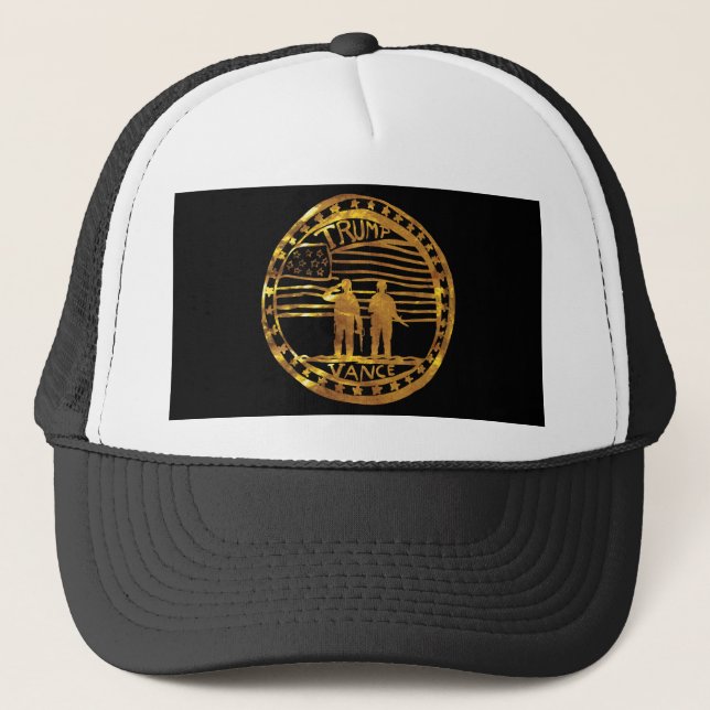 TRUMP 2024 TRUCKER HAT (Front)