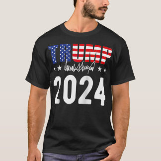 Trump 2024 USA  Donald Trump elections 2024  T-Shirt