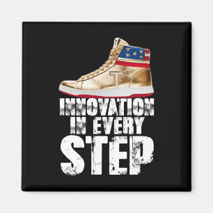 Trump 2024 Usa Election Donald Trump Sneakers Magnet