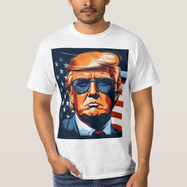 Trump 2024 - USA - Make America Great Again T-Shirt (Front)