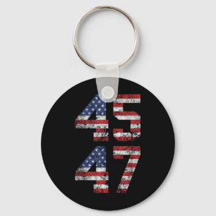 Trump 2024 Vintage - Clic Fit, Crew Neck, Black Ad Key Ring