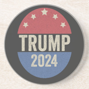 Trump 2024 Vote Again Funny Election Trump Again Coaster