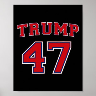 Trump 2024 Vote President Donald Trump 47th Presid Poster