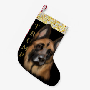 TRUMP 2024 WATCH SMALL CHRISTMAS STOCKING