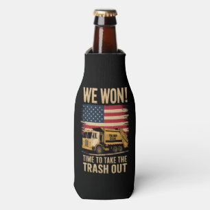 Trump 2024 We Won Wins Victory Inauguration 2025 Bottle Cooler