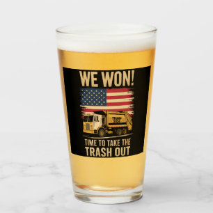 Trump 2024 We Won Wins Victory Inauguration 2025  Glass