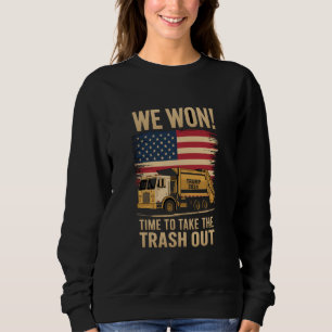 Trump 2024 We Won Wins Victory Inauguration 2025 Sweatshirt