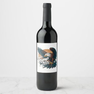 TRUMP 2024 WINE LABEL