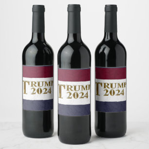 TRUMP 2024 WINE LABEL