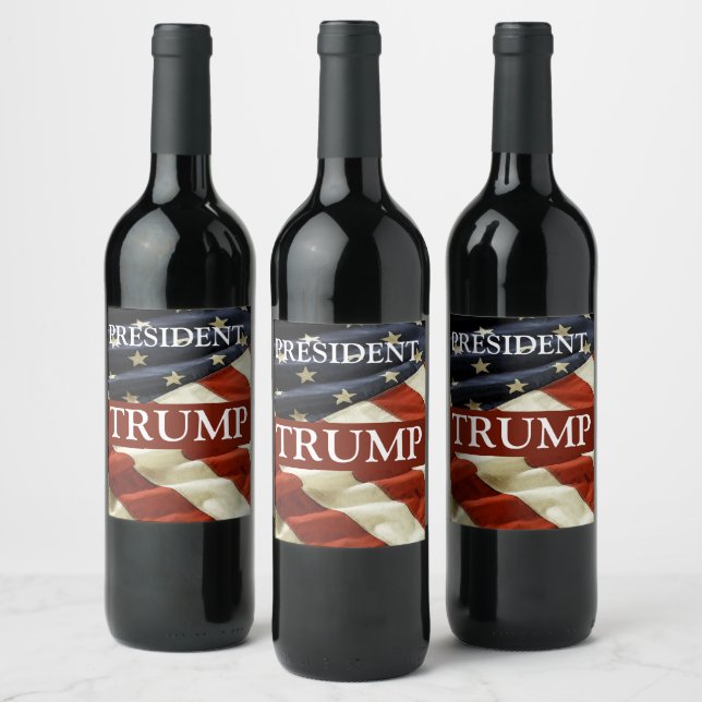 TRUMP 2024 WINE LABEL (Bottles)
