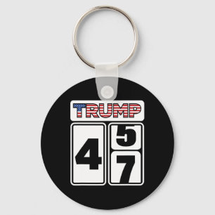 Trump 2025 Election 47 Victory Win President Inaug Key Ring