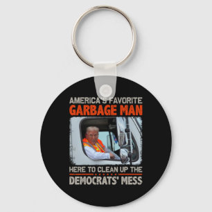 Trump 2025 Election Proud To Be Garbyge Vote Trump Key Ring