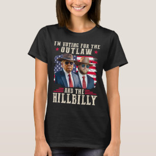 Trump 2025 Flag Outlaw Hillbilly J.d.vance 2025 Do T-Shirt