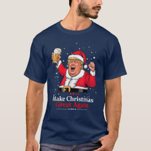 Trump 2025 Make Christmas Great Again T-Shirt