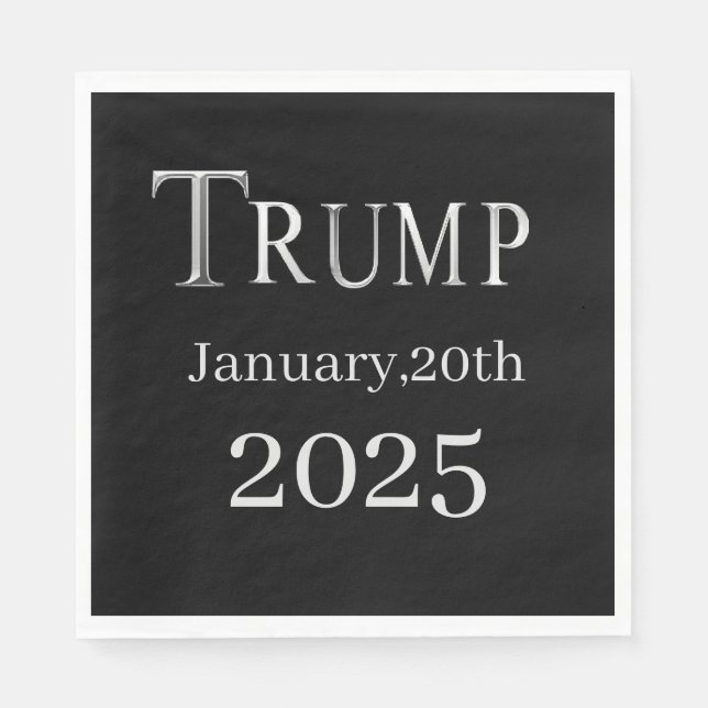 TRUMP 2025 NAPKIN (Front)