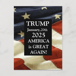 TRUMP 2025 POSTCARD