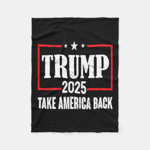 Trump 2025 Shirt - Trump Shirts For Men 2025  Fleece Blanket
