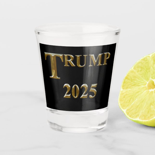 TRUMP 2025 SHOT GLASS (Front)