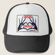 "TRUMP 2025" Skull Hands T