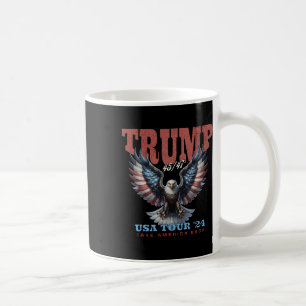 Trump 2025 Take America Byck Vintage Retro Concert Coffee Mug