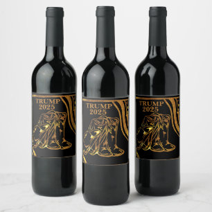 TRUMP 2025 WINE LABEL