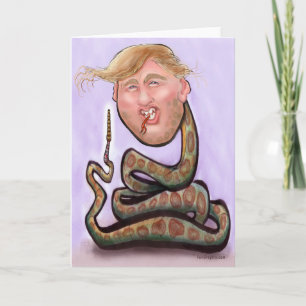 Trump 2025 Year of the Snake Card