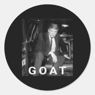 Trump 2025 Young Trump Classic Round Sticker