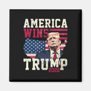 Trump 2028 America Wins Magnet