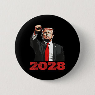 Trump 2028 Shirt Vote Donald Trump 28 6 Cm Round Badge