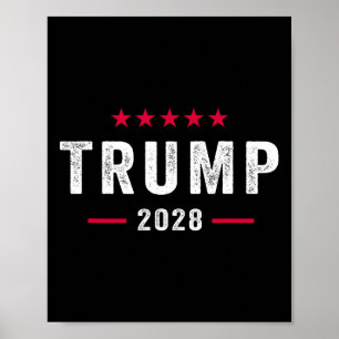 Trump 2028 Shirt Vote Donald Trump 28  Poster