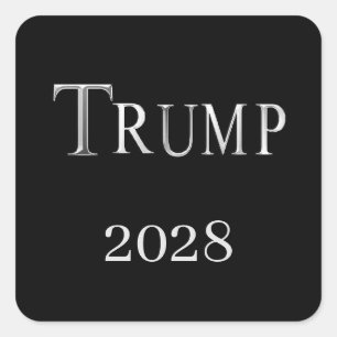 TRUMP 2028 SQUARE STICKER
