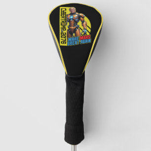 Trump 2076   Martian Presidential Campaign Golf Head Cover