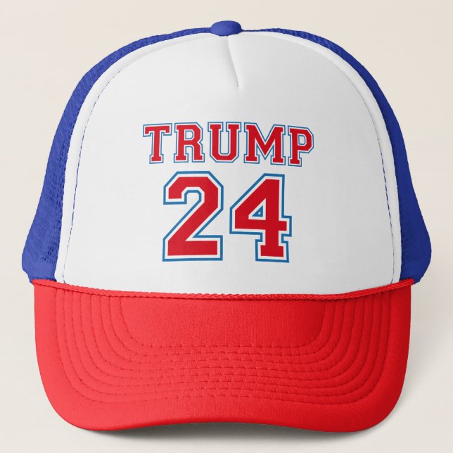 Trump 24 trucker hat (Front)