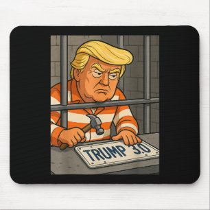 Trump 3.0 License Plate Designer  Mouse Pad