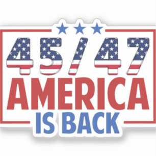Trump 45-47 America Is Back
