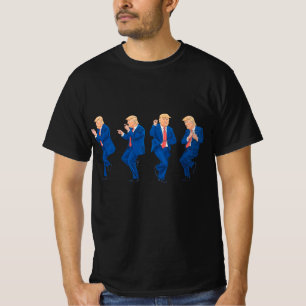 Trump 45 47 Funny Dance Dancing USA President T-Shirt