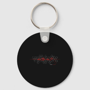 Trump 45 47 Retro Futuristic Design Key Ring