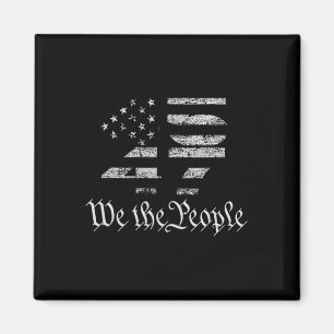 Trump 45-47 Us Flag 2024 Presidential Election Magnet