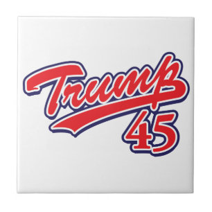 Trump 45! ceramic tile