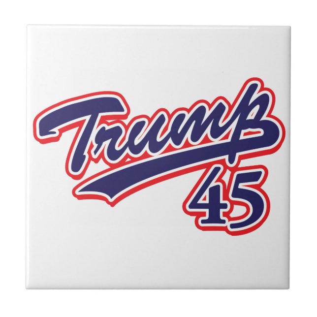 Trump 45! tile (Front)