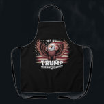 Trump 45th 47th President Flag 2025 Eagle America  Apron<br><div class="desc">Trump 45th 47th President Flag 2025 Eagle Trump Won Took America Back</div>
