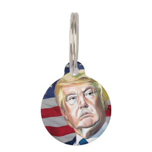 Trump 45th President of the USA - Gift Pet Tag