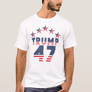 Trump 47 Design T-Shirt