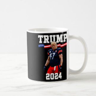 Trump 47 Footbyll Jersey 2025 Us Flag Trump Vance  Coffee Mug